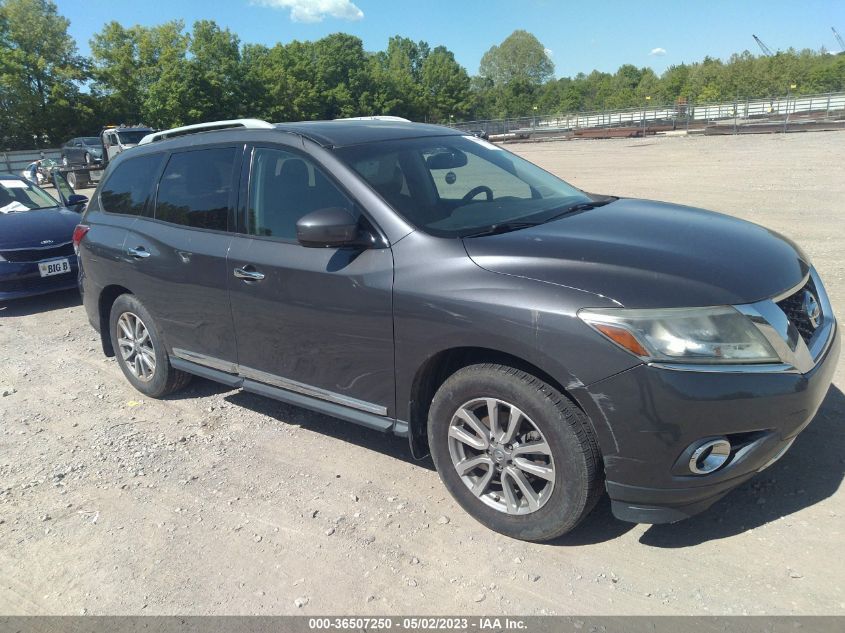 2014 NISSAN PATHFINDER SL - 5N1AR2MMXEC734651