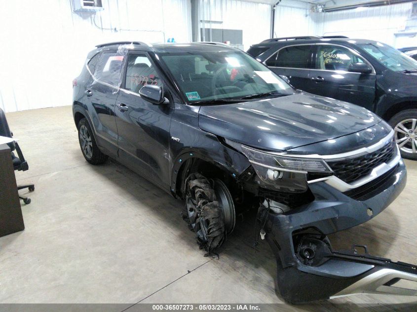 2021 KIA SELTOS S - KNDEUCAA9M7207762