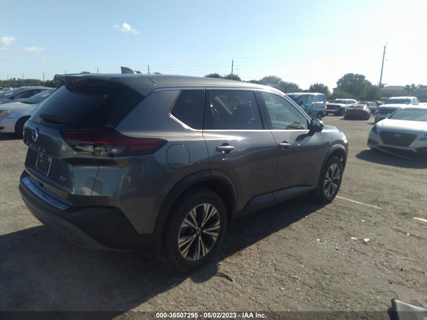VIN 5N1AT3BA4MC684215 2021 NISSAN ROGUE SV