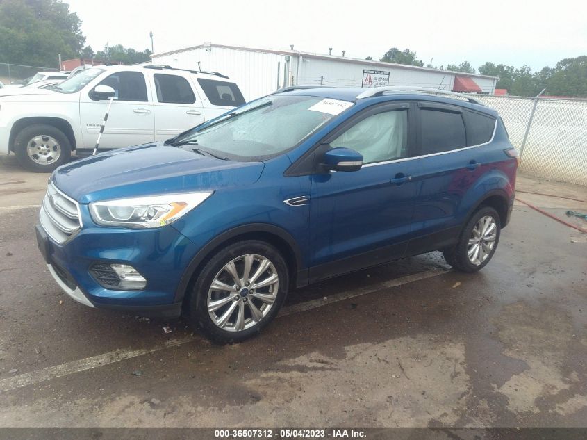 2017 FORD ESCAPE TITANIUM - 1FMCU9JD5HUC64287