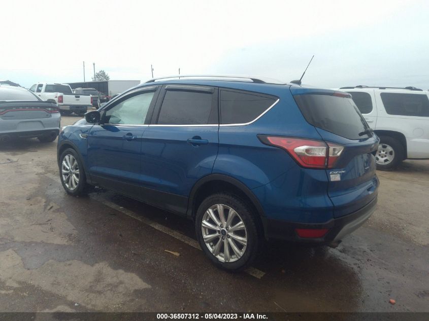 2017 FORD ESCAPE TITANIUM - 1FMCU9JD5HUC64287