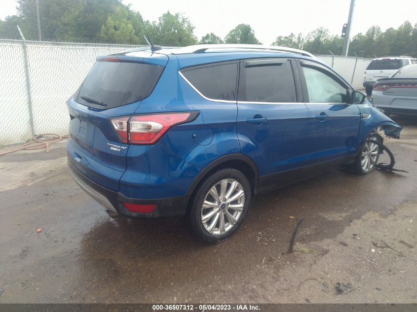 2017 FORD ESCAPE TITANIUM - 1FMCU9JD5HUC64287