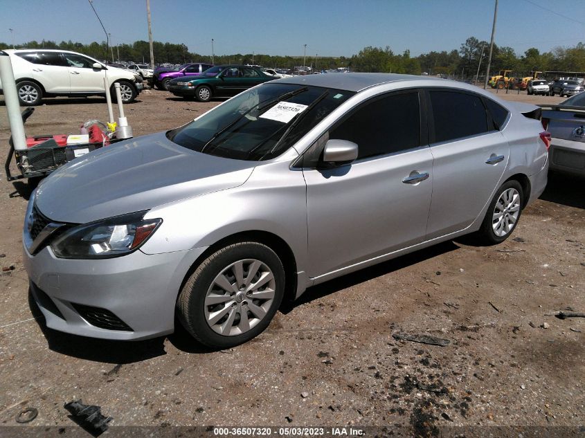 2019 NISSAN SENTRA S - 3N1AB7AP9KY396363