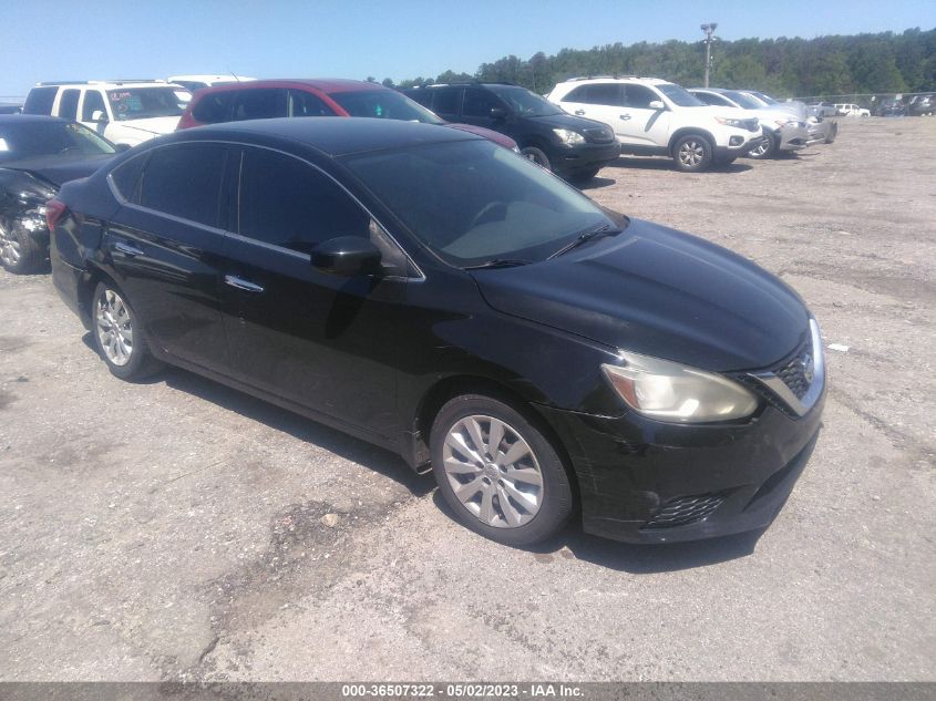 2016 NISSAN SENTRA S - 3N1AB7AP9GY331486