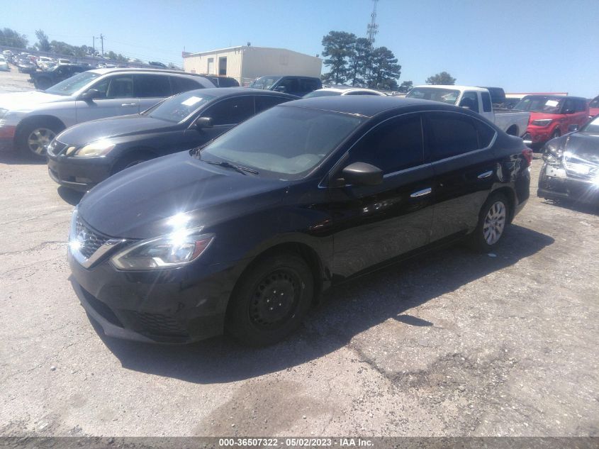 2016 NISSAN SENTRA S - 3N1AB7AP9GY331486