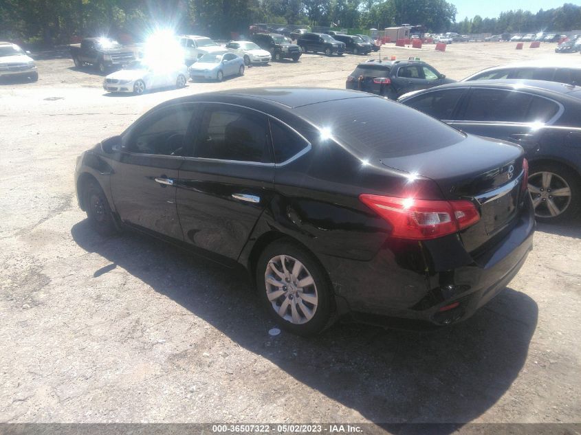 2016 NISSAN SENTRA S - 3N1AB7AP9GY331486