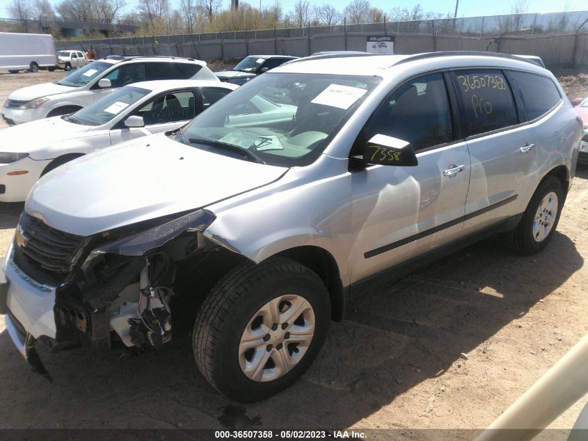 2014 CHEVROLET TRAVERSE LS - 1GNKVFKD8EJ361160
