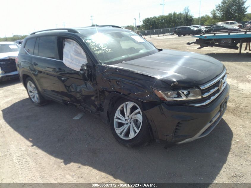 2021 VOLKSWAGEN ATLAS 3.6L V6 SE W/TECHNOLOGY - 1V2WR2CA2MC586932