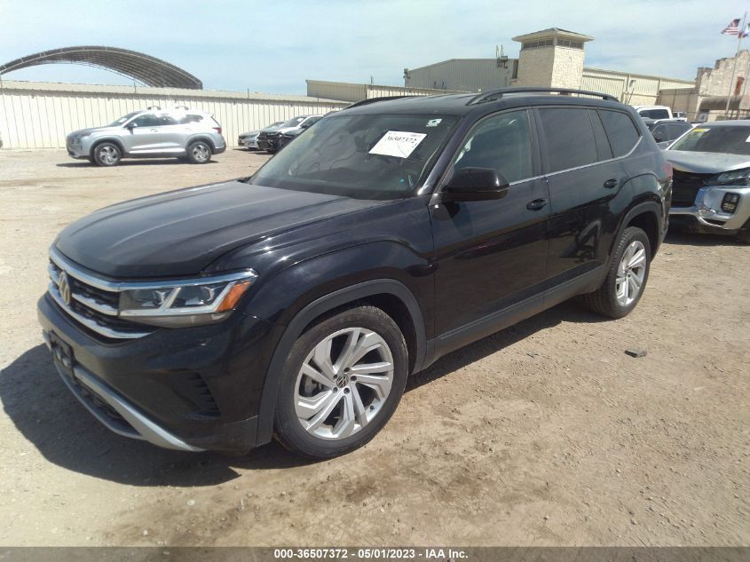 2021 VOLKSWAGEN ATLAS 3.6L V6 SE W/TECHNOLOGY - 1V2WR2CA2MC586932