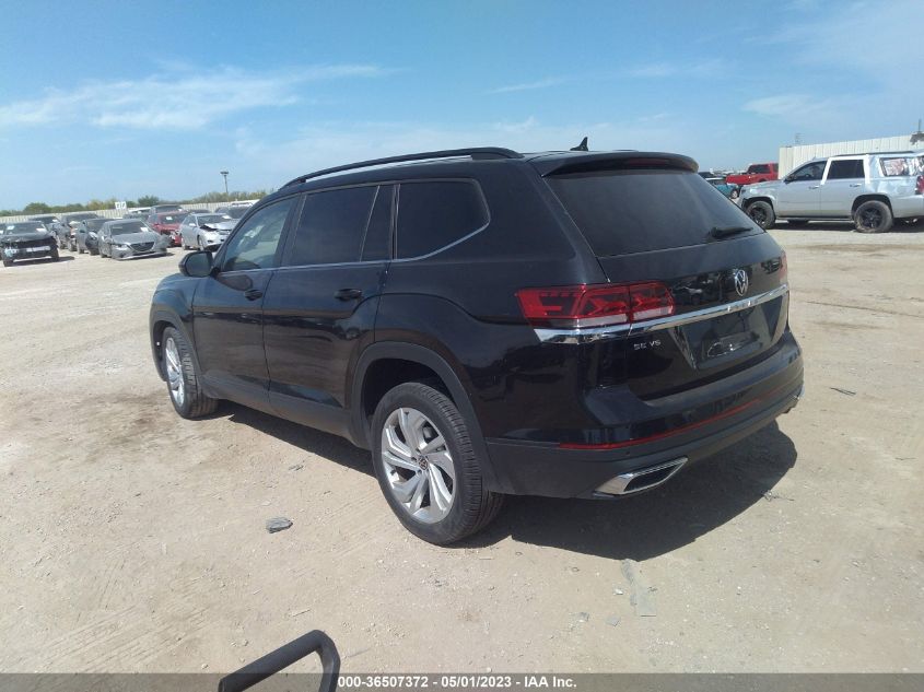 2021 VOLKSWAGEN ATLAS 3.6L V6 SE W/TECHNOLOGY - 1V2WR2CA2MC586932