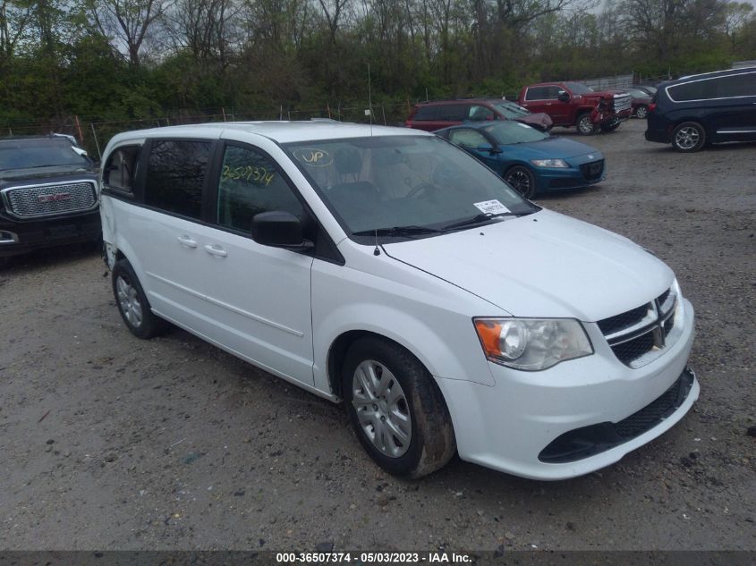 2016 DODGE GRAND CARAVAN SE - 2C4RDGBG8GR257440
