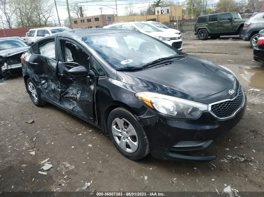 2015 KIA FORTE LX - KNAFK4A67F5434178