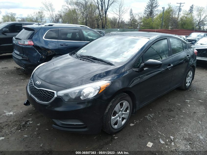 2015 KIA FORTE LX - KNAFK4A67F5434178