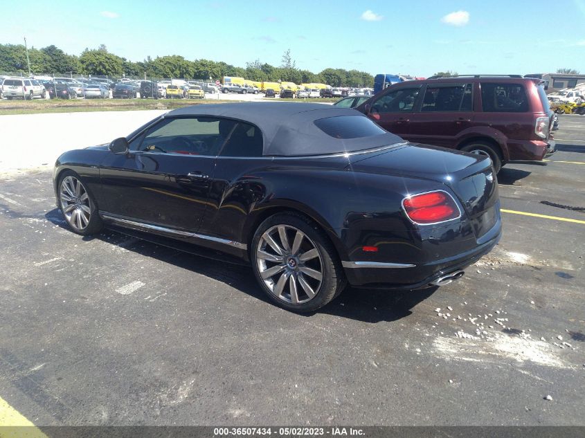 2014 BENTLEY CONTINENTAL GTC V8 S - SCBGH3ZA5EC096477