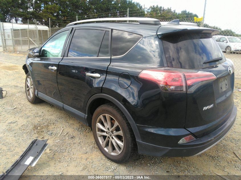 2017 TOYOTA RAV4 LIMITED/PLATINUM - 2T3DFREV6HW580449