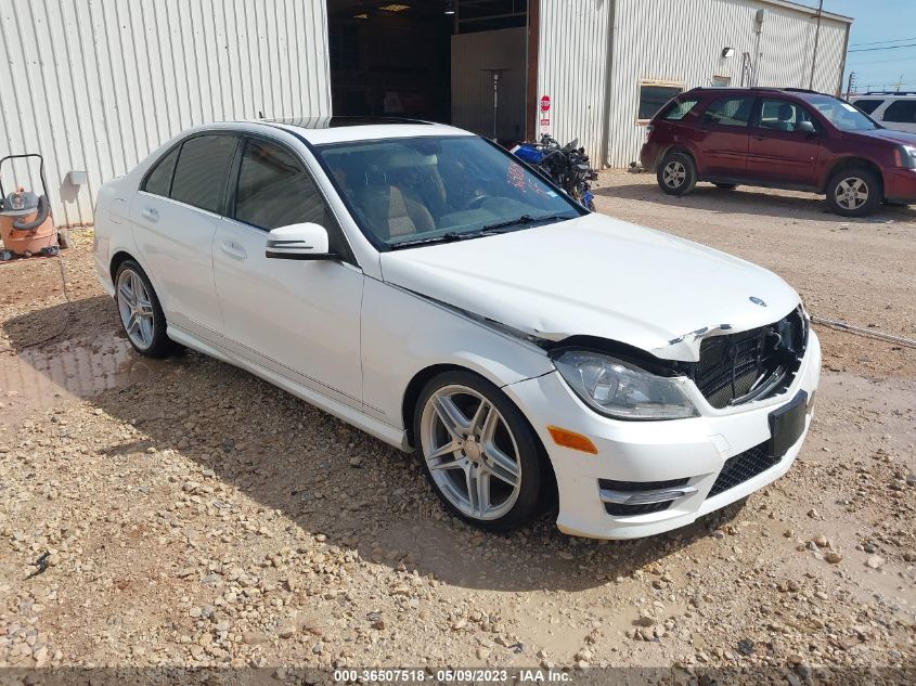 2013 MERCEDES-BENZ C-CLASS C 250 - WDDGF4HB7DR266827