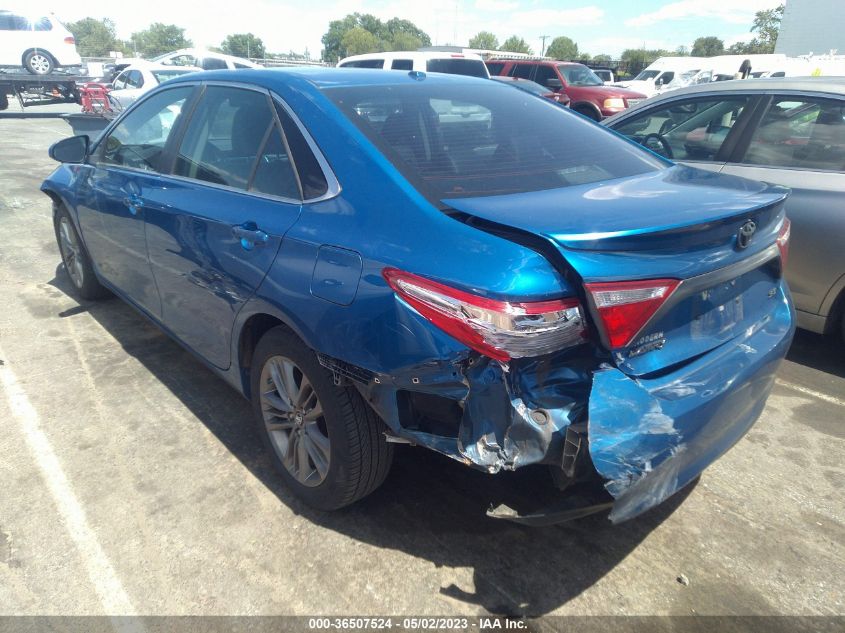 2017 TOYOTA CAMRY XLE/SE/LE/XSE - 4T1BF1FK7HU771125
