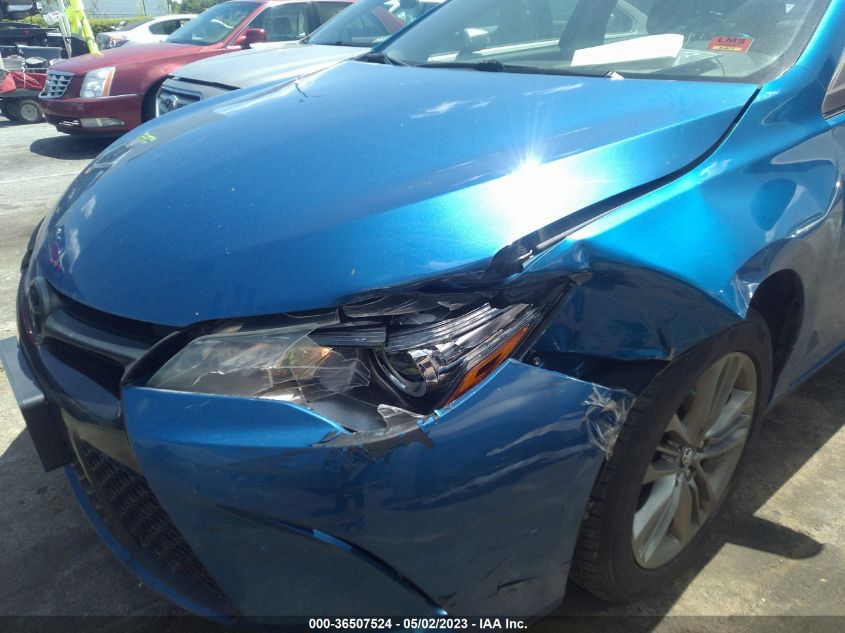 2017 TOYOTA CAMRY XLE/SE/LE/XSE - 4T1BF1FK7HU771125
