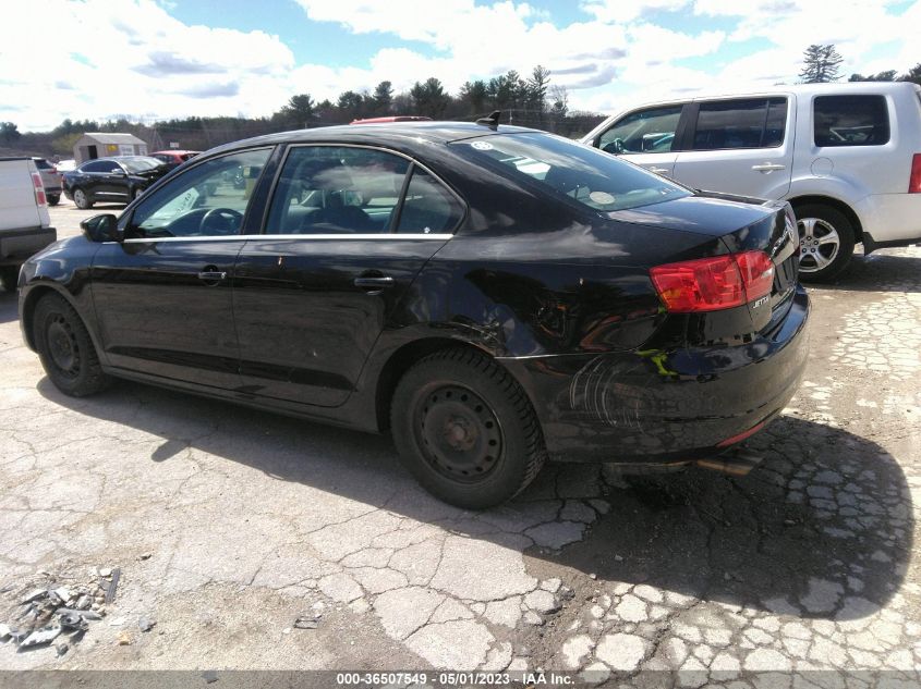 2013 VOLKSWAGEN JETTA SEDAN SE W/CONVENIENCE/SUNROOF - 3VWDP7AJ2DM213481