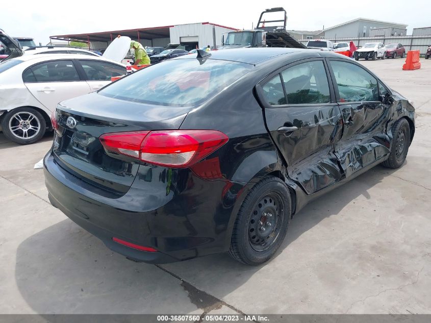 2017 KIA FORTE LX - 3KPFK4A75HE065727