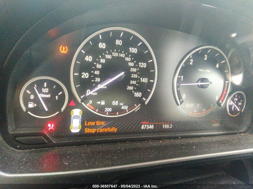 2014 BMW 5 SERIES 535D XDRIVE - WBAFV3C51ED685563