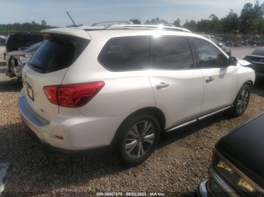 2018 NISSAN PATHFINDER SL - 5N1DR2MN4JC614442