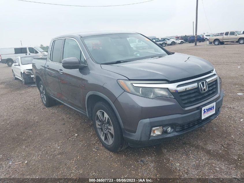 2017 HONDA RIDGELINE RTL - 5FPYK2F53HB003460
