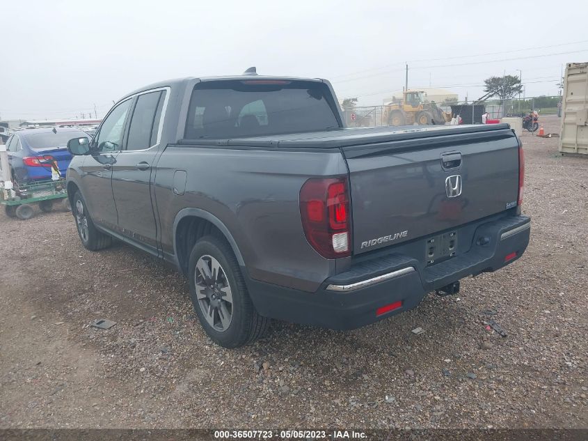 2017 HONDA RIDGELINE RTL - 5FPYK2F53HB003460