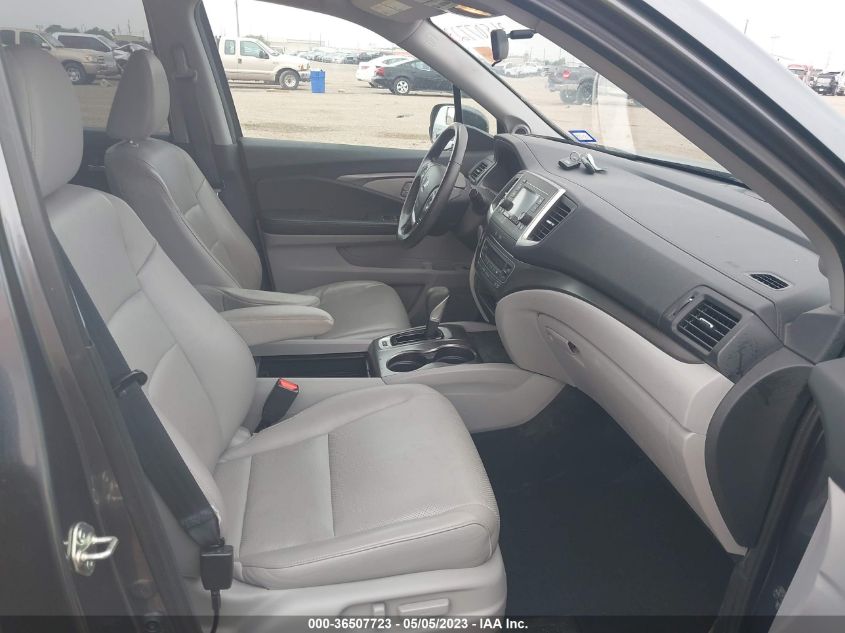 2017 HONDA RIDGELINE RTL - 5FPYK2F53HB003460