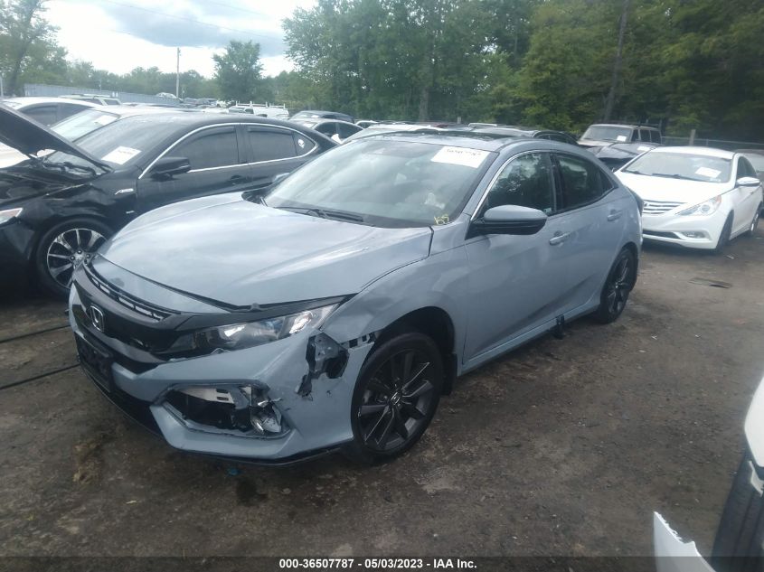 2020 HONDA CIVIC HATCHBACK EX - SHHFK7H68LU420311