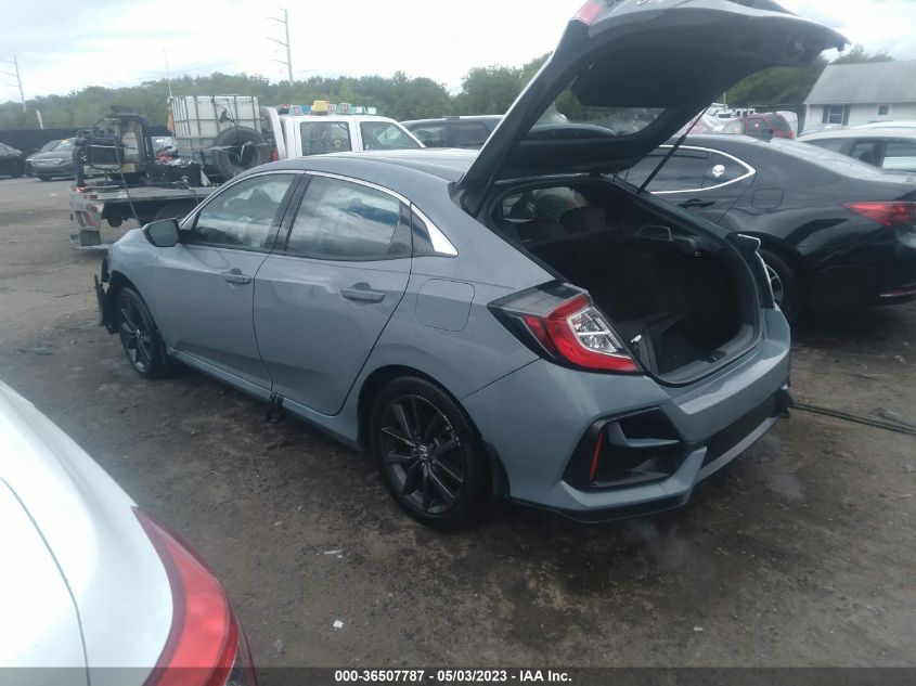 2020 HONDA CIVIC HATCHBACK EX - SHHFK7H68LU420311