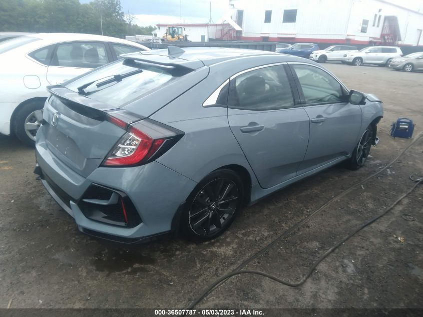2020 HONDA CIVIC HATCHBACK EX - SHHFK7H68LU420311