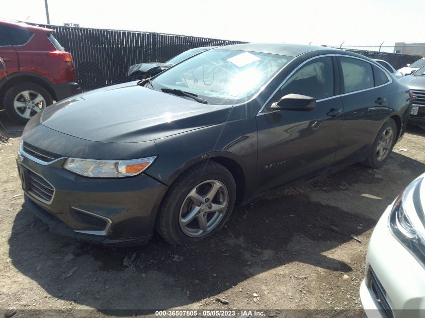 2017 CHEVROLET MALIBU LS - 1G1ZB5ST0HF273284