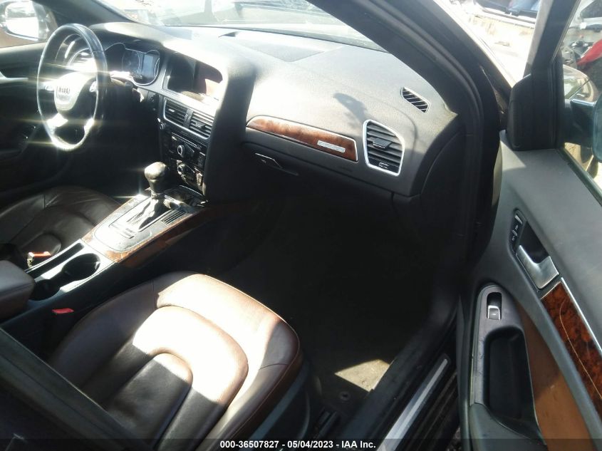 2013 AUDI A4 PREMIUM - WAUBFAFL1DN031410