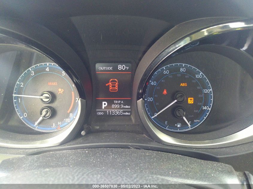 2014 TOYOTA COROLLA L/LE/S/S PLUS/LE PLUS - 2T1BURHE9EC032119