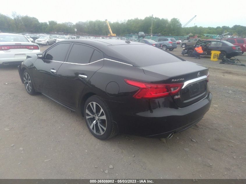 2016 NISSAN MAXIMA 3.5 PLATINUM - 1N4AA6AP5GC386381