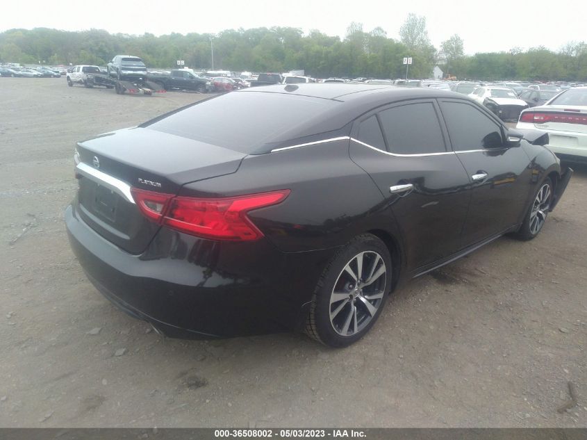 2016 NISSAN MAXIMA 3.5 PLATINUM - 1N4AA6AP5GC386381