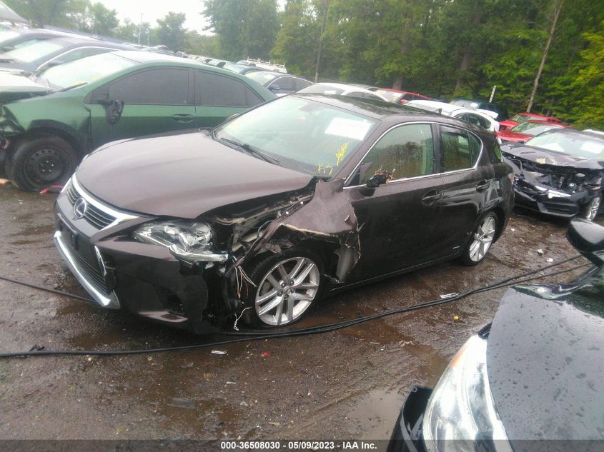2016 LEXUS CT 200H HYBRID - JTHKD5BH6G2276970