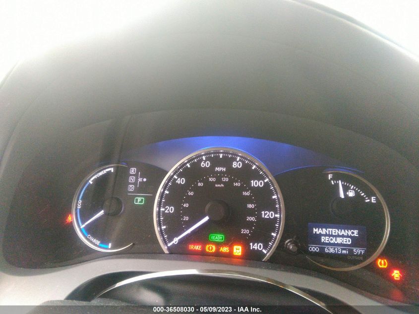 2016 LEXUS CT 200H HYBRID - JTHKD5BH6G2276970