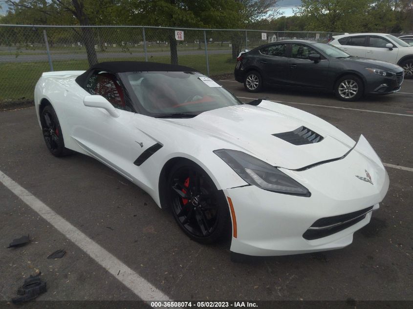 2015 CHEVROLET CORVETTE 3LT - 1G1YF3D72F5105153