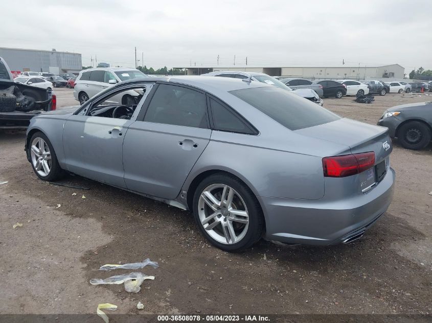 2016 AUDI A6 3.0L TDI PREMIUM PLUS - WAUFMAFC4GN015214