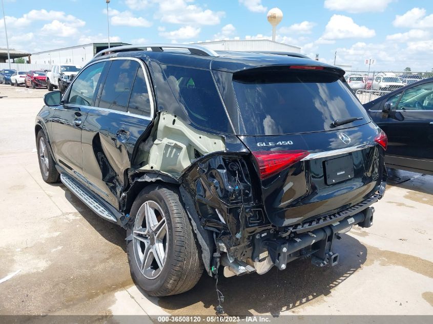 2022 MERCEDES-BENZ GLE GLE 450 - 4JGFB5KB2NA624900