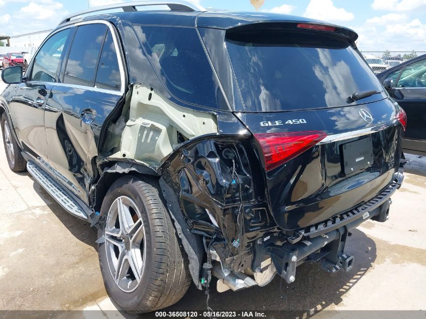 2022 MERCEDES-BENZ GLE GLE 450 - 4JGFB5KB2NA624900