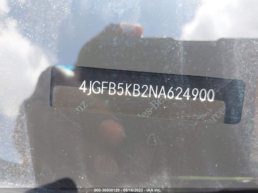 2022 MERCEDES-BENZ GLE GLE 450 - 4JGFB5KB2NA624900