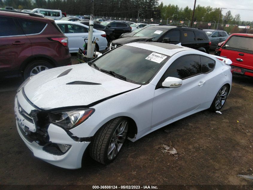 2015 HYUNDAI GENESIS COUPE 3.8L ULTIMATE KMHHU6KJ4FU124897