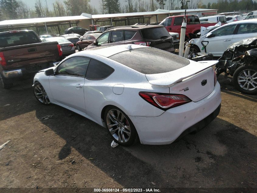 2015 HYUNDAI GENESIS COUPE 3.8L ULTIMATE KMHHU6KJ4FU124897