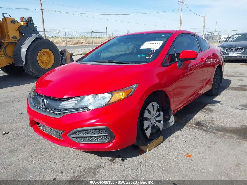 2014 HONDA CIVIC COUPE LX - 2HGFG3B54EH507018