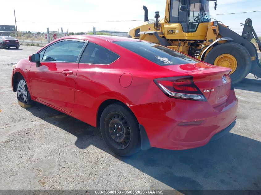 2014 HONDA CIVIC COUPE LX - 2HGFG3B54EH507018
