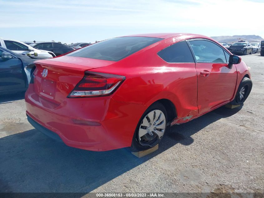 2014 HONDA CIVIC COUPE LX - 2HGFG3B54EH507018