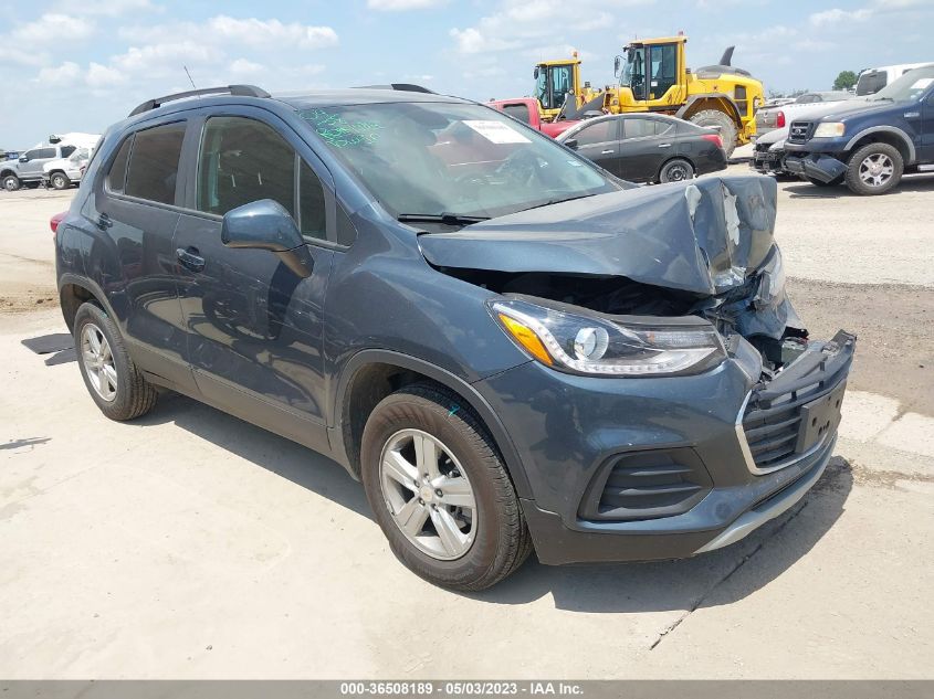 2022 CHEVROLET TRAX LT - KL7CJPSM5NB560091